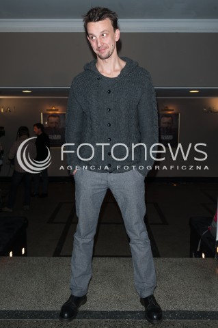  12.01.2015 WARSZAWA<br />POKAZ PRASOWY FILMU ZIARNO PRAWDY<br />N/Z MODEST RUCINSKI<br /> 