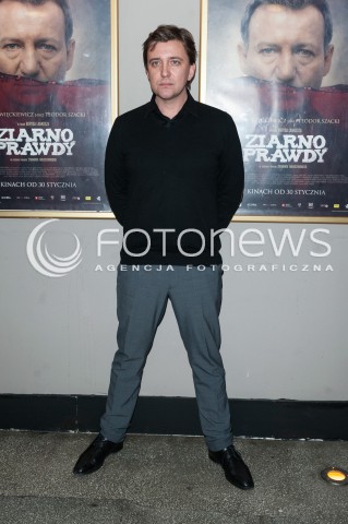  12.01.2015 WARSZAWA<br />POKAZ PRASOWY FILMU ZIARNO PRAWDY<br />N/Z REZYSER BORYS LANKOSZ<br /> 