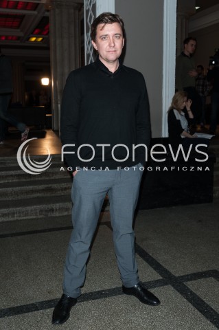  12.01.2015 WARSZAWA<br />POKAZ PRASOWY FILMU ZIARNO PRAWDY<br />N/Z REZYSER BORYS LANKOSZ<br /> 