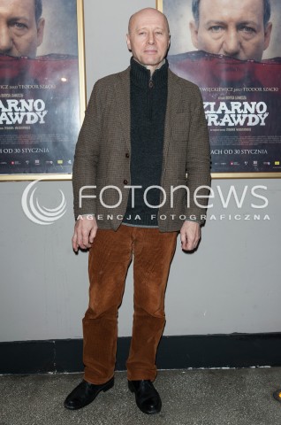  12.01.2015 WARSZAWA<br />POKAZ PRASOWY FILMU ZIARNO PRAWDY<br />N/Z KRZYSZTOF PIECZYNSKI<br /> 