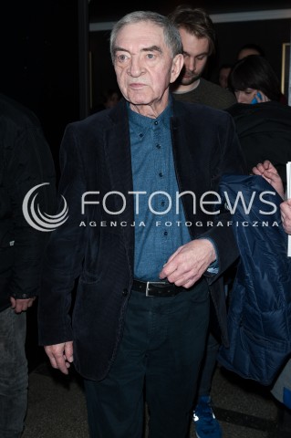  12.01.2015 WARSZAWA<br />POKAZ PRASOWY FILMU ZIARNO PRAWDY<br />N/Z JERZY TRELA<br /> 