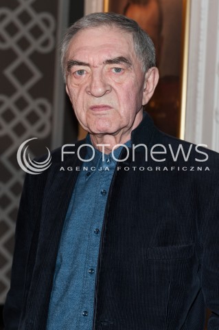  12.01.2015 WARSZAWA<br />POKAZ PRASOWY FILMU ZIARNO PRAWDY<br />N/Z JERZY TRELA<br /> 