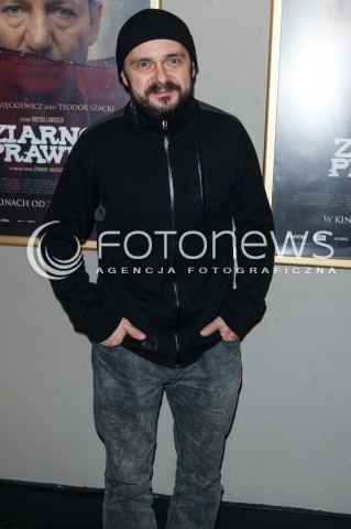  12.01.2015 WARSZAWA<br />POKAZ PRASOWY FILMU ZIARNO PRAWDY<br />N/Z ARKADIUSZ JAKUBIK<br /> 