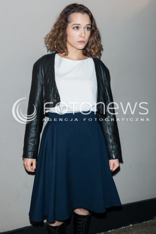  12.01.2015 WARSZAWA<br />POKAZ PRASOWY FILMU ZIARNO PRAWDY<br />N/Z ALEKSANDRA HAMKALO<br /> 