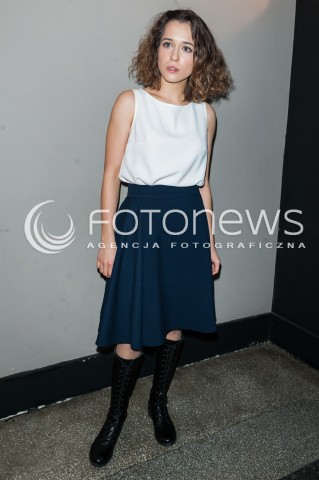  12.01.2015 WARSZAWA<br />POKAZ PRASOWY FILMU ZIARNO PRAWDY<br />N/Z ALEKSANDRA HAMKALO<br /> 