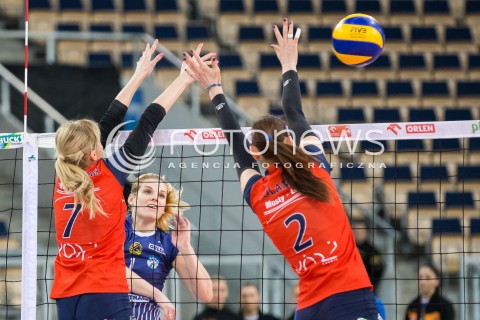  16.01.2015 LODZ SIATKOWKA ORLEN LIGA SEZON 2014/2015 VOLLEYBALL POLISH SEASON BEEF MASTER BUDOWLANI LODZ - AZS WSBIP KSZO OSTROWIEC SWIETOKRZYSKI N/Z KATARZYNA BROJEK  