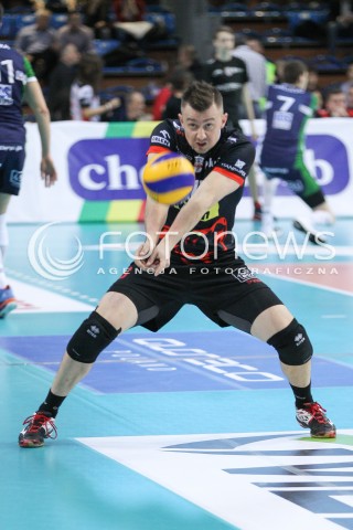  17.01.2015 RZESZOW<br />SIATKOWKA PLUSLIGA 2014/2015 MEN VOLLEYBALL POLAND POLISH PLUS LIGA LEAGUE SEASON 2014/2015<br />MECZ ASSECO RESOVIA - AZS POLITECHNIKA WARSZAWSKA<br />N/Z KRZYSZTOF IGNACZAK SYLWETKA <br /> 