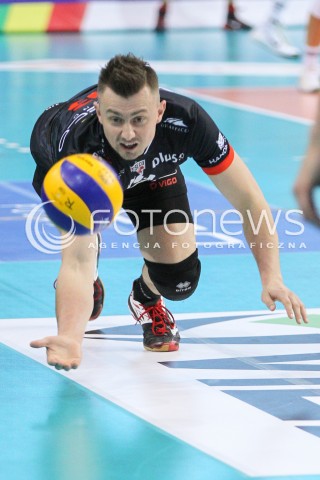  17.01.2015 RZESZOW<br />SIATKOWKA PLUSLIGA 2014/2015 MEN VOLLEYBALL POLAND POLISH PLUS LIGA LEAGUE SEASON 2014/2015<br />MECZ ASSECO RESOVIA - AZS POLITECHNIKA WARSZAWSKA<br />N/Z KRZYSZTOF IGNACZAK SYLWETKA <br /> 