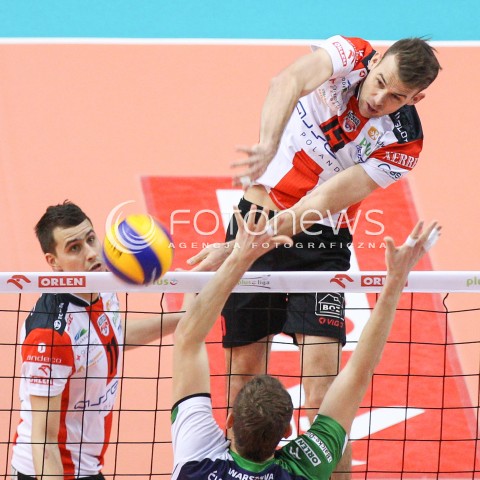  17.01.2015 RZESZOW<br />SIATKOWKA PLUSLIGA 2014/2015 MEN VOLLEYBALL POLAND POLISH PLUS LIGA LEAGUE SEASON 2014/2015<br />MECZ ASSECO RESOVIA - AZS POLITECHNIKA WARSZAWSKA<br />N/Z RUSSELL HOLMES <br /> 