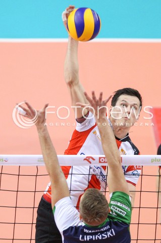  17.01.2015 RZESZOW<br />SIATKOWKA PLUSLIGA 2014/2015 MEN VOLLEYBALL POLAND POLISH PLUS LIGA LEAGUE SEASON 2014/2015<br />MECZ ASSECO RESOVIA - AZS POLITECHNIKA WARSZAWSKA<br />N/Z RAFAL BUSZEK <br /> 