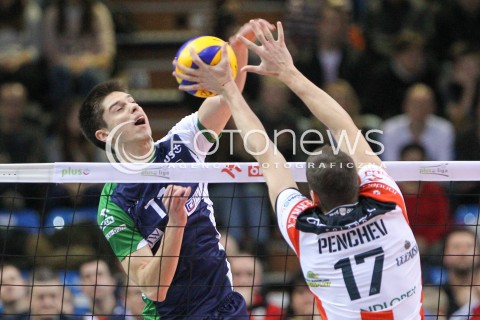  17.01.2015 RZESZOW<br />SIATKOWKA PLUSLIGA 2014/2015 MEN VOLLEYBALL POLAND POLISH PLUS LIGA LEAGUE SEASON 2014/2015<br />MECZ ASSECO RESOVIA - AZS POLITECHNIKA WARSZAWSKA<br />N/Z ALEKSANDER SLIWKA <br /> 
