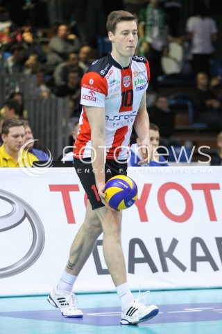  17.01.2015 RZESZOW<br />SIATKOWKA PLUSLIGA 2014/2015 MEN VOLLEYBALL POLAND POLISH PLUS LIGA LEAGUE SEASON 2014/2015<br />MECZ ASSECO RESOVIA - AZS POLITECHNIKA WARSZAWSKA<br />N/Z JOCHEN SCHOPS SYLWETKA <br /> 