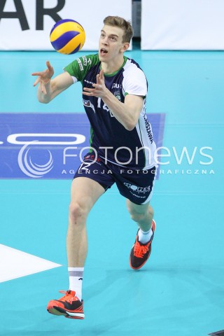  17.01.2015 RZESZOW<br />SIATKOWKA PLUSLIGA 2014/2015 MEN VOLLEYBALL POLAND POLISH PLUS LIGA LEAGUE SEASON 2014/2015<br />MECZ ASSECO RESOVIA - AZS POLITECHNIKA WARSZAWSKA<br />N/Z ARTUR SZALPUK SYLWETKA <br /> 