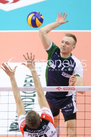  17.01.2015 RZESZOW<br />SIATKOWKA PLUSLIGA 2014/2015 MEN VOLLEYBALL POLAND POLISH PLUS LIGA LEAGUE SEASON 2014/2015<br />MECZ ASSECO RESOVIA - AZS POLITECHNIKA WARSZAWSKA<br />N/Z MATEUSZ SACHAREWICZ <br /> 
