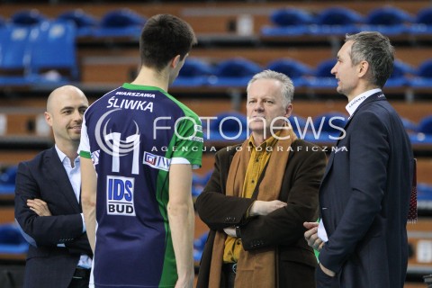  17.01.2015 RZESZOW<br />SIATKOWKA PLUSLIGA 2014/2015 MEN VOLLEYBALL POLAND POLISH PLUS LIGA LEAGUE SEASON 2014/2015<br />MECZ ASSECO RESOVIA - AZS POLITECHNIKA WARSZAWSKA<br />N/Z ADAM GORAL BARTOSZ GORSKI ANDRZEJ KOWAL ALEKSANDER SLIWKA <br /> 
