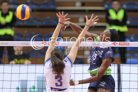  17.01.2015 RZESZOW<br />SIATKOWKA ORLEN LIGA 2014/2015 WOMEN VOLLEYBALL POLAND POLISH ORLENLIGA LEAGUE SEASON 2014/2015<br />MECZ DEVELOPRES SKYRES RZESZOW - PGE ATOM TREFL SOPOT<br />N/Z BRITTNEE COOPER <br /> 
