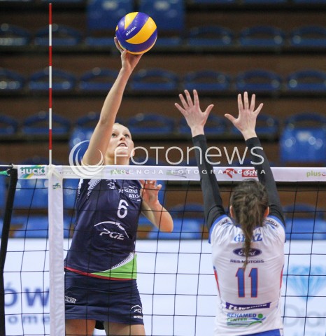  17.01.2015 RZESZOW<br />SIATKOWKA ORLEN LIGA 2014/2015 WOMEN VOLLEYBALL POLAND POLISH ORLENLIGA LEAGUE SEASON 2014/2015<br />MECZ DEVELOPRES SKYRES RZESZOW - PGE ATOM TREFL SOPOT<br />N/Z ANNA MIROS <br /> 
