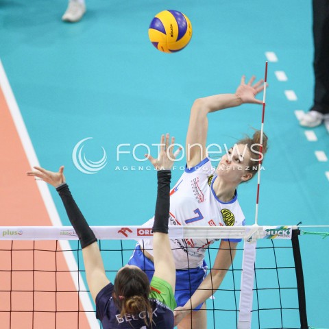  17.01.2015 RZESZOW<br />SIATKOWKA ORLEN LIGA 2014/2015 WOMEN VOLLEYBALL POLAND POLISH ORLENLIGA LEAGUE SEASON 2014/2015<br />MECZ DEVELOPRES SKYRES RZESZOW - PGE ATOM TREFL SOPOT<br />N/Z EWA SLIWINSKA <br /> 