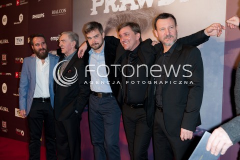  19.01.2015 WARSZAWA<br />
PREMIERA FILMU ZIARNO PRAWDY<br />
N/Z JERZY TRELA  ZYGMUNT MILOSZEWSKI BORYS LANKOSZ  ROBERT WIECKIEWICZ <br />
 