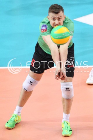  21.01.2015 RZESZOW POLAND<br />SIATKOWKA LIGA MISTRZOW MEN CEV VOLLEYBALL CHAMPIONS LEAGUE 2014/2015 <br />MATCH ASSECO RESOVIA - ACH VOLLEY LUBLANA<br />N/Z KRZYSZTOF IGNACZAK SYLWETKA <br /> 