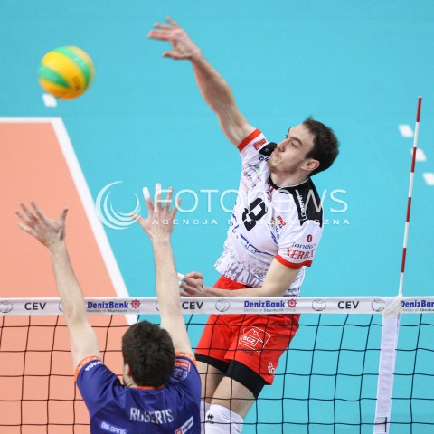  21.01.2015 RZESZOW POLAND<br />SIATKOWKA LIGA MISTRZOW MEN CEV VOLLEYBALL CHAMPIONS LEAGUE 2014/2015 <br />MATCH ASSECO RESOVIA - ACH VOLLEY LUBLANA<br />N/Z MARKO IVOVIC <br /> 
