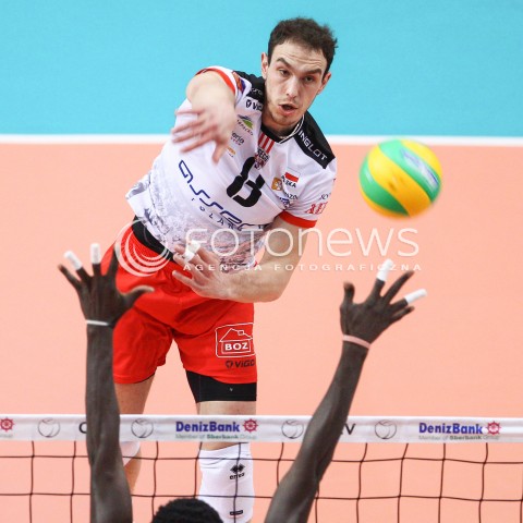  21.01.2015 RZESZOW POLAND<br />SIATKOWKA LIGA MISTRZOW MEN CEV VOLLEYBALL CHAMPIONS LEAGUE 2014/2015 <br />MATCH ASSECO RESOVIA - ACH VOLLEY LUBLANA<br />N/Z MARKO IVOVIC <br /> 