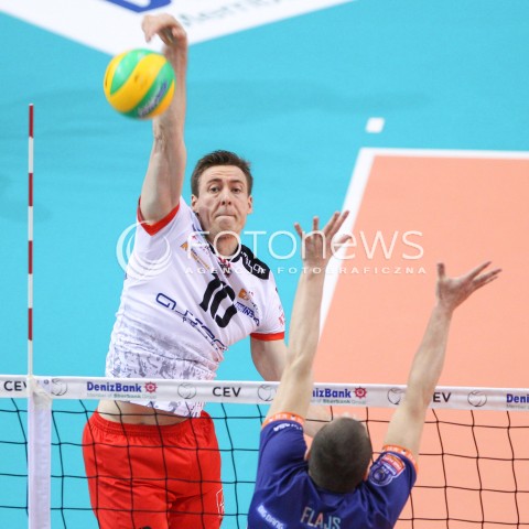  21.01.2015 RZESZOW POLAND<br />SIATKOWKA LIGA MISTRZOW MEN CEV VOLLEYBALL CHAMPIONS LEAGUE 2014/2015 <br />MATCH ASSECO RESOVIA - ACH VOLLEY LUBLANA<br />N/Z JOCHEN SCHOPS <br /> 