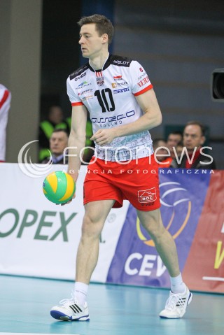  21.01.2015 RZESZOW POLAND<br />SIATKOWKA LIGA MISTRZOW MEN CEV VOLLEYBALL CHAMPIONS LEAGUE 2014/2015 <br />MATCH ASSECO RESOVIA - ACH VOLLEY LUBLANA<br />N/Z JOCHEN SCHOPS SYLWETKA <br /> 