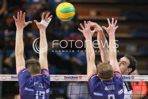  21.01.2015 RZESZOW POLAND<br />SIATKOWKA LIGA MISTRZOW MEN CEV VOLLEYBALL CHAMPIONS LEAGUE 2014/2015 <br />MATCH ASSECO RESOVIA - ACH VOLLEY LUBLANA<br />N/Z MARKO IVOVIC <br /> 