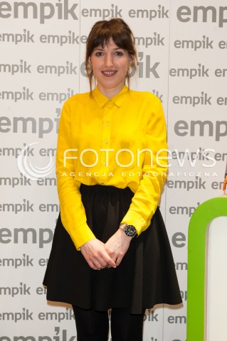  21.01.2015 WARSZAWA<br />SPOTKANIE Z DOMINIKA WOJCIAK<br />N/Z DOMINIKA WOJCIAK<br /> 