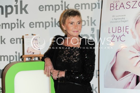  22.01.2015 WARSZAWA<br />SPOTKANIE Z EWA BLASZCZYK<br />N/Z EWA BLASZCZYK<br /> 