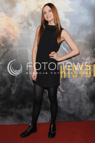  22.01.2015 WARSZAWA<br />PREMIERA FILMU HISZPANKA<br />N/Z KATARZYNA BURZYNSKA<br /> 