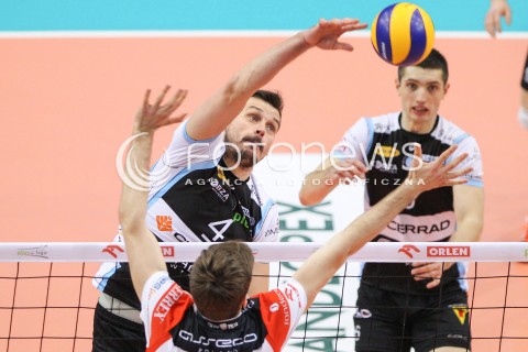  24.01.2015 RZESZOW<br />SIATKOWKA PLUSLIGA 2014/2015 MEN VOLLEYBALL POLAND POLISH PLUS LIGA LEAGUE SEASON 2014/2015<br />MECZ ASSECO RESOVIA - CERRAD CZARNI RADOM<br />N/Z DANIEL PLINSKI <br /> 