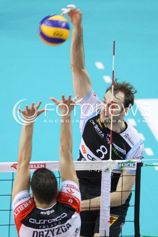  24.01.2015 RZESZOW<br />SIATKOWKA PLUSLIGA 2014/2015 MEN VOLLEYBALL POLAND POLISH PLUS LIGA LEAGUE SEASON 2014/2015<br />MECZ ASSECO RESOVIA - CERRAD CZARNI RADOM<br />N/Z DIRK WESTPHAL <br /> 
