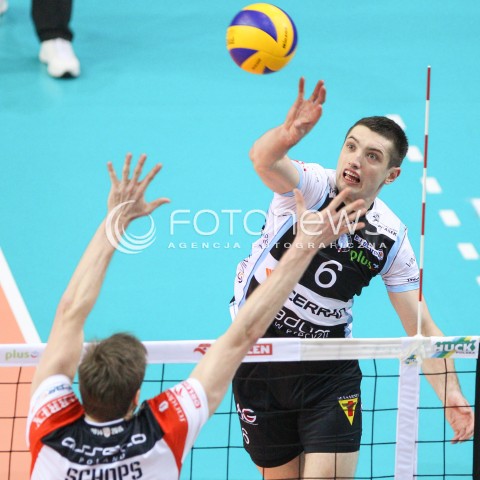 24.01.2015 RZESZOW<br />SIATKOWKA PLUSLIGA 2014/2015 MEN VOLLEYBALL POLAND POLISH PLUS LIGA LEAGUE SEASON 2014/2015<br />MECZ ASSECO RESOVIA - CERRAD CZARNI RADOM<br />N/Z WOJCIECH ZALINSKI <br /> 