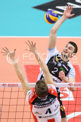  24.01.2015 RZESZOW<br />SIATKOWKA PLUSLIGA 2014/2015 MEN VOLLEYBALL POLAND POLISH PLUS LIGA LEAGUE SEASON 2014/2015<br />MECZ ASSECO RESOVIA - CERRAD CZARNI RADOM<br />N/Z MICHAL OSTROWSKI <br /> 