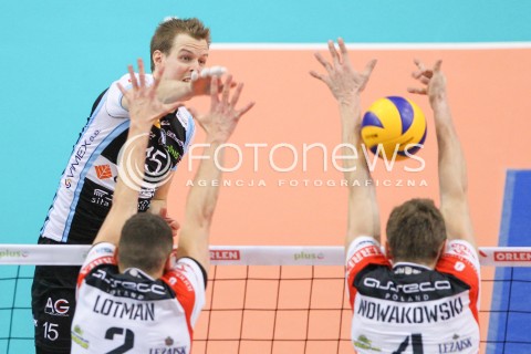  24.01.2015 RZESZOW<br />SIATKOWKA PLUSLIGA 2014/2015 MEN VOLLEYBALL POLAND POLISH PLUS LIGA LEAGUE SEASON 2014/2015<br />MECZ ASSECO RESOVIA - CERRAD CZARNI RADOM<br />N/Z MIKKO OIVANEN <br /> 