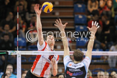  24.01.2015 RZESZOW<br />SIATKOWKA PLUSLIGA 2014/2015 MEN VOLLEYBALL POLAND POLISH PLUS LIGA LEAGUE SEASON 2014/2015<br />MECZ ASSECO RESOVIA - CERRAD CZARNI RADOM<br />N/Z JOCHEN SCHOPS <br /> 