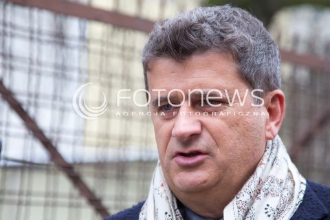  30.01.2015 LODZ<br />WIZYTA JANUSZA PALIKOTA W LODZI <br />APEL O PRZYJECIE KONWENCJI  PRZECIW PRZEMOCY W RODZINIE <br />N/Z JANUSZ PALIKOT <br /> 