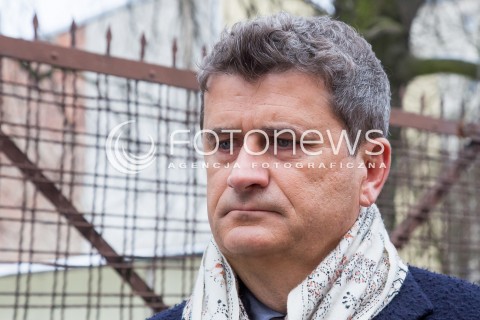  30.01.2015 LODZ<br />WIZYTA JANUSZA PALIKOTA W LODZI <br />APEL O PRZYJECIE KONWENCJI  PRZECIW PRZEMOCY W RODZINIE <br />N/Z JANUSZ PALIKOT <br /> 