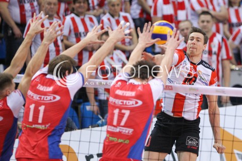  31.01.2015 RZESZOW <br />SIATKOWKA PLUS LIGA 2014/2015 MEN VOLLEYBALL POLAND POLISH PLUSLIGA LEAGUE SEASON 2014/2015<br />MECZ ASSECO RESOVIA RZESZOW - EFFECTOR KIELCE<br />N/Z JOCHEN SCHOPS <br /> 