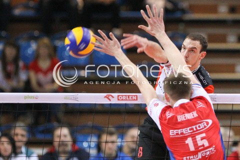  31.01.2015 RZESZOW <br />SIATKOWKA PLUS LIGA 2014/2015 MEN VOLLEYBALL POLAND POLISH PLUSLIGA LEAGUE SEASON 2014/2015<br />MECZ ASSECO RESOVIA RZESZOW - EFFECTOR KIELCE<br />N/Z MARKO IVOVIC <br /> 