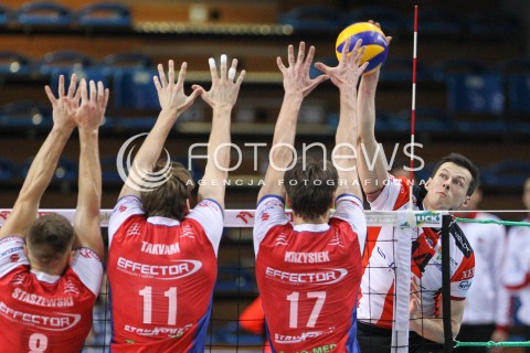  31.01.2015 RZESZOW <br />SIATKOWKA PLUS LIGA 2014/2015 MEN VOLLEYBALL POLAND POLISH PLUSLIGA LEAGUE SEASON 2014/2015<br />MECZ ASSECO RESOVIA RZESZOW - EFFECTOR KIELCE<br />N/Z RAFAL BUSZEK <br /> 