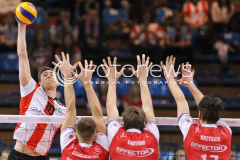  31.01.2015 RZESZOW <br />SIATKOWKA PLUS LIGA 2014/2015 MEN VOLLEYBALL POLAND POLISH PLUSLIGA LEAGUE SEASON 2014/2015<br />MECZ ASSECO RESOVIA RZESZOW - EFFECTOR KIELCE<br />N/Z JOCHEN SCHOPS <br /> 