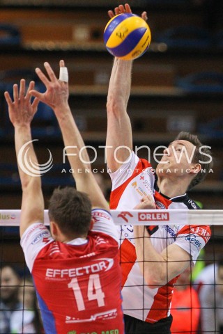  31.01.2015 RZESZOW <br />SIATKOWKA PLUS LIGA 2014/2015 MEN VOLLEYBALL POLAND POLISH PLUSLIGA LEAGUE SEASON 2014/2015<br />MECZ ASSECO RESOVIA RZESZOW - EFFECTOR KIELCE<br />N/Z JOCHEN SCHOPS <br /> 