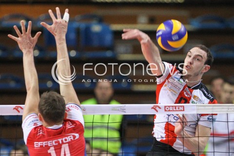  31.01.2015 RZESZOW <br />SIATKOWKA PLUS LIGA 2014/2015 MEN VOLLEYBALL POLAND POLISH PLUSLIGA LEAGUE SEASON 2014/2015<br />MECZ ASSECO RESOVIA RZESZOW - EFFECTOR KIELCE<br />N/Z MARKO IVOVIC <br /> 