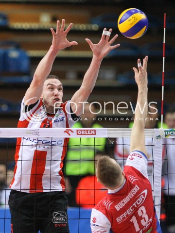  31.01.2015 RZESZOW <br />SIATKOWKA PLUS LIGA 2014/2015 MEN VOLLEYBALL POLAND POLISH PLUSLIGA LEAGUE SEASON 2014/2015<br />MECZ ASSECO RESOVIA RZESZOW - EFFECTOR KIELCE<br />N/Z MARKO IVOVIC <br /> 