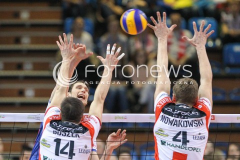  31.01.2015 RZESZOW <br />SIATKOWKA PLUS LIGA 2014/2015 MEN VOLLEYBALL POLAND POLISH PLUSLIGA LEAGUE SEASON 2014/2015<br />MECZ ASSECO RESOVIA RZESZOW - EFFECTOR KIELCE<br />N/Z BARTOSZ KRZYSIEK <br /> 