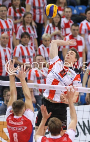  31.01.2015 RZESZOW <br />SIATKOWKA PLUS LIGA 2014/2015 MEN VOLLEYBALL POLAND POLISH PLUSLIGA LEAGUE SEASON 2014/2015<br />MECZ ASSECO RESOVIA RZESZOW - EFFECTOR KIELCE<br />N/Z JOCHEN SCHOPS <br /> 