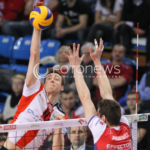 31.01.2015 RZESZOW <br />SIATKOWKA PLUS LIGA 2014/2015 MEN VOLLEYBALL POLAND POLISH PLUSLIGA LEAGUE SEASON 2014/2015<br />MECZ ASSECO RESOVIA RZESZOW - EFFECTOR KIELCE<br />N/Z JOCHEN SCHOPS <br /> 